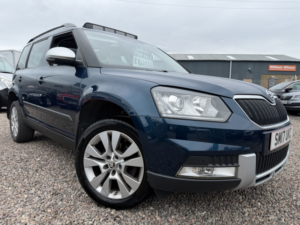 2017 Skoda Yeti 2.0 Tdi Se L Drive in Blue — image 3