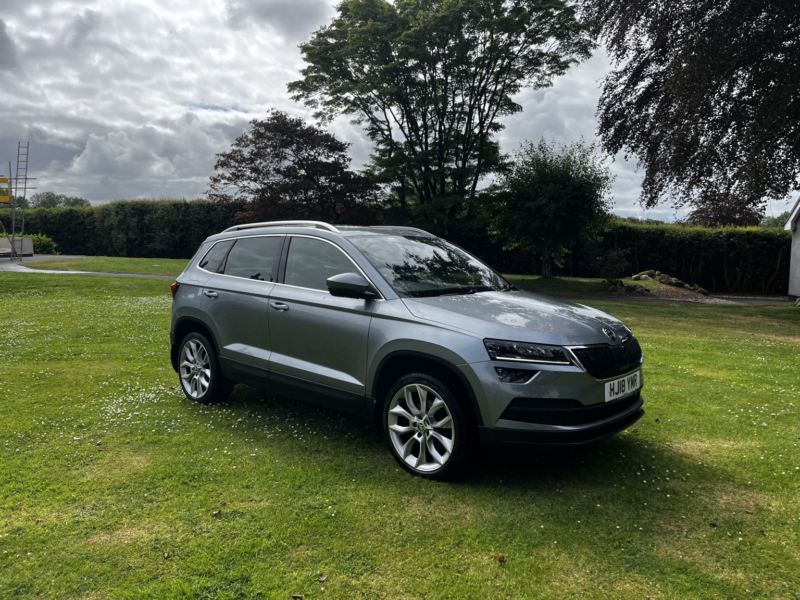 2018 Skoda Karoq 1.5 Tsi Edition,lth Heated Seats,pan Roof,19s,fsh in Grey — image 1