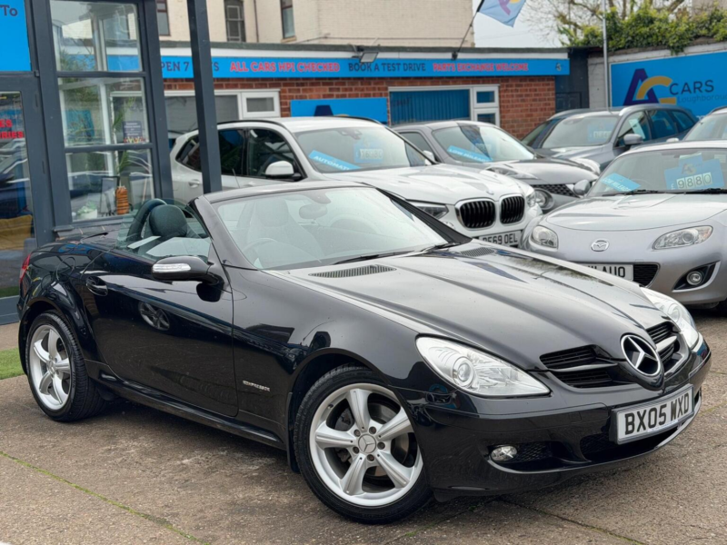 2005 Mercedes-Benz Slk 1.8 Slk200 Kompressor 2dr in Black — image 1