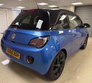 2016 Vauxhall Adam 1.2i Ecoflex Energised Hatchback 3dr Petrol Manual Euro 6 (s/s) (70 Ps) in Blue — image 3