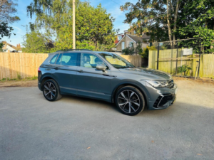 2024 Volkswagen Tiguan 1.5 Tsi R-Line Edition DSG Euro 6 (s/s) 5dr in Grey — image 3