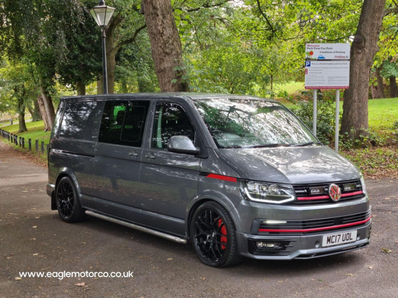 2017 Volkswagen Transporter 2.0 Tdi T32 Bluemotion Tech DSG Fwd Lwb Euro 6 (s/s) 4dr in Grey — image 1