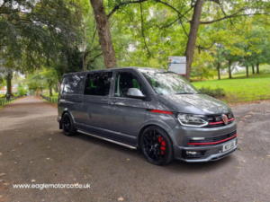 2017 Volkswagen Transporter 2.0 Tdi T32 Bluemotion Tech DSG Fwd Lwb Euro 6 (s/s) 4dr in Grey — image 3