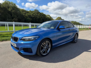 2018 BMW 2 Series 1.5 218i Gpf M Sport Auto Euro 6 (s/s) 2dr in Blue — image 4