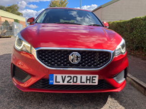 2020 MG Mg3 1.5 Vti-Tech Excite Hatchback 5dr Petrol Manual Euro 6 (s/s) (106 Ps) in Red — image 2