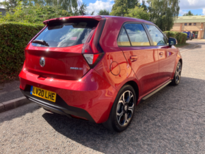 2020 MG Mg3 1.5 Vti-Tech Excite Hatchback 5dr Petrol Manual Euro 6 (s/s) (106 Ps) in Red — image 6