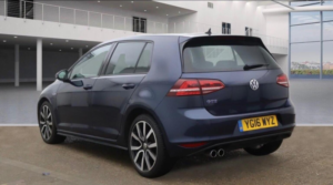 2016 Volkswagen Golf 1.4 Tsi Gte Nav DSG Euro 6 (s/s) 5dr in Blue — image 3