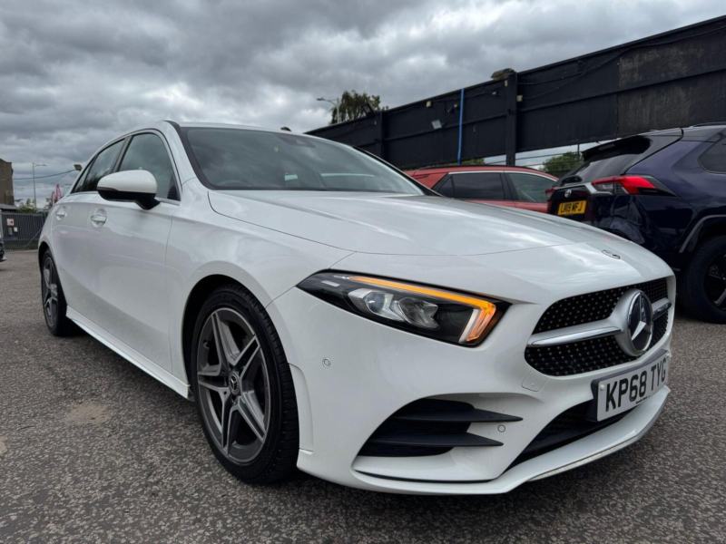 2018 Mercedes-Benz A Class 1.3 A200 Amg Line (premium) 7g-Dct Euro 6 (s/s) 5dr in White — image 1