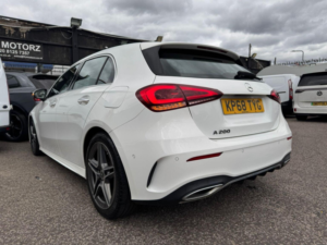 2018 Mercedes-Benz A Class 1.3 A200 Amg Line (premium) 7g-Dct Euro 6 (s/s) 5dr in White — image 6