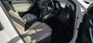 2013 Mazda Cx-5 2.0 Skyactiv-G Sport Nav Leather in White — image 3
