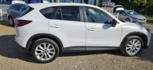 2013 Mazda Cx-5 2.0 Skyactiv-G Sport Nav Leather in White — image 5