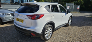 2013 Mazda Cx-5 2.0 Skyactiv-G Sport Nav Leather in White — image 6