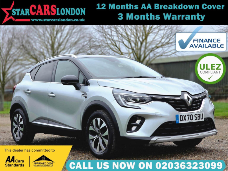 2020 Renault Captur 1.3 Tce S Edition Edc Euro 6 (s/s) 5dr in Grey — image 1