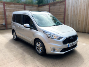 2019 Ford Tourneo Connect 5 SEAT Auto Wheelchair Accessible Disabled Access Vehicle Wav in Silver — image 3