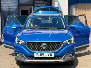 2019 MG MG Zs 1.0 T-Gdi Excite Auto Euro 6 5dr in Blue — image 2