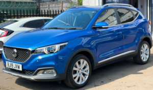 2019 MG MG Zs 1.0 T-Gdi Excite Auto Euro 6 5dr in Blue — image 3