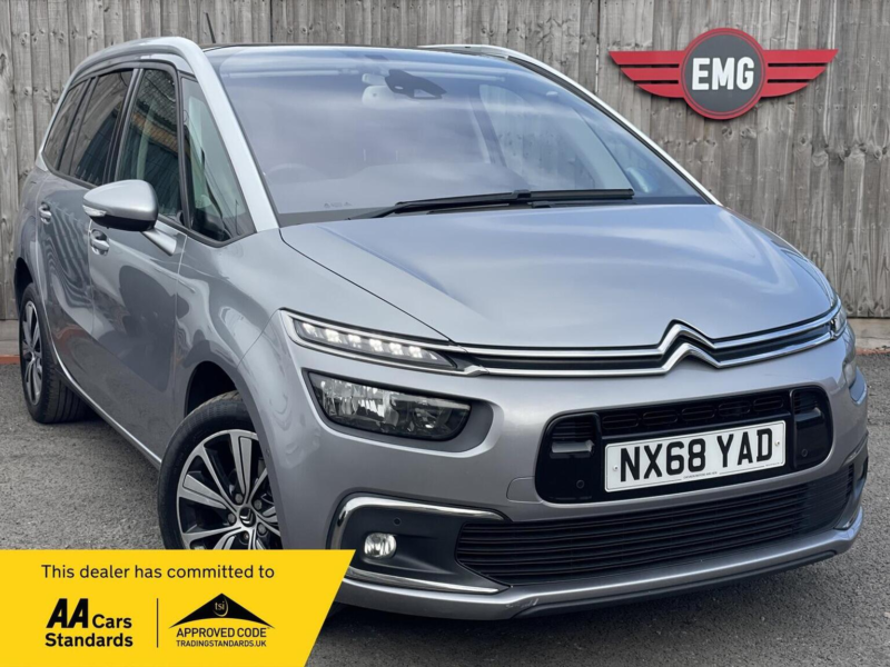 2018 Citroen Grand C4 Spacetourer 1.5 Bluehdi Flair Eat8 Euro 6 (s/s) 5dr in Grey — image 1