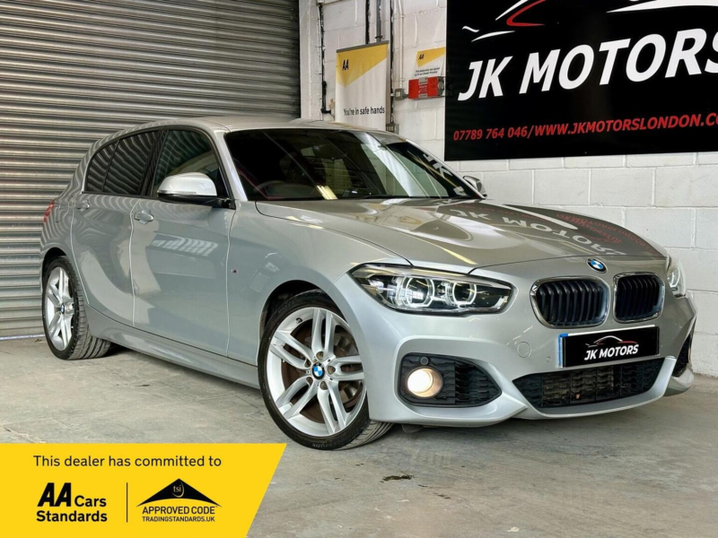 2016 BMW 1 Series 1.5 118i M Sport Auto Euro 6 (s/s) 5dr in Silver — image 1