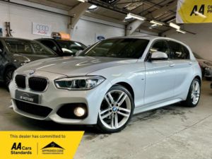 2016 BMW 1 Series 1.5 118i M Sport Auto Euro 6 (s/s) 5dr in Silver — image 2