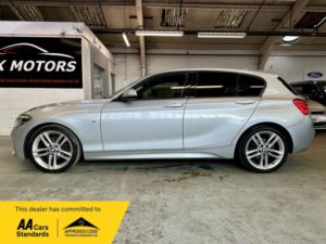 2016 BMW 1 Series 1.5 118i M Sport Auto Euro 6 (s/s) 5dr in Silver — image 6