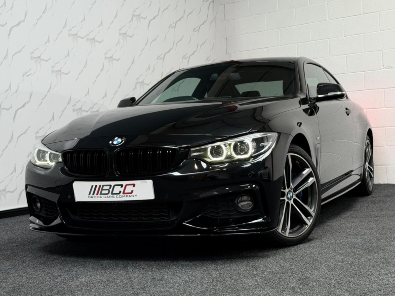 2018 BMW 4 Series 3.0 435d M Sport Auto Xdrive Euro 6 (s/s) 2dr in Black — image 1