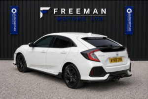 2019 Honda Civic 1.5 Vtec Turbo Gpf Sport Euro 6 (s/s) 5dr in White — image 4