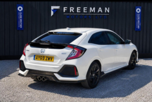 2019 Honda Civic 1.5 Vtec Turbo Gpf Sport Euro 6 (s/s) 5dr in White — image 6