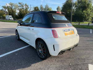 2011 Abarth 500 1.4 T-Jet Convertible 2dr Petrol Auto Euro 5 (140 Bhp) in Black — image 4