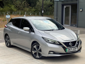 2021 Nissan Leaf 40kwh Tekna Auto 5dr in Silver — image 5