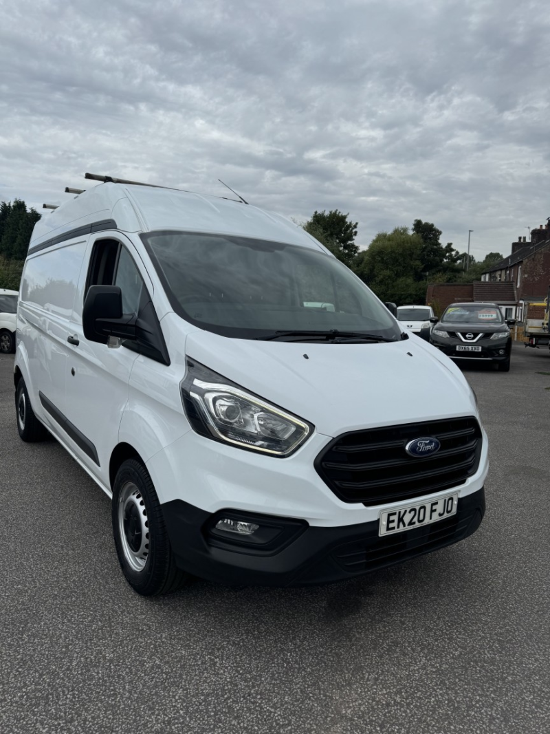 2020 Ford Transit Custom 2.0 320 Ecoblue Leader in White — image 1