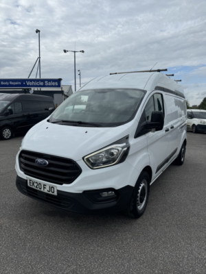 2020 Ford Transit Custom 2.0 320 Ecoblue Leader in White — image 2