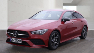 2022 Mercedes-Benz Cla 1.3 Cla180 Amg Line (premium) Shooting Brake 5dr Petrol 7g-Dct Euro 6 (s/s) (136 Ps) in Red — image 3