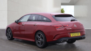 2022 Mercedes-Benz Cla 1.3 Cla180 Amg Line (premium) Shooting Brake 5dr Petrol 7g-Dct Euro 6 (s/s) (136 Ps) in Red — image 5