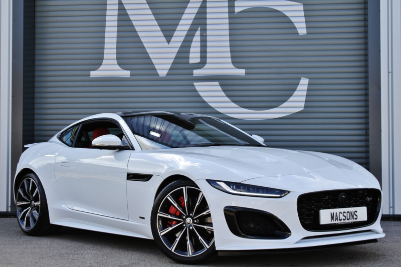 2023 Jaguar F-Type 5.0 V8 R 75 575 AWD in White — image 1