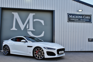 2023 Jaguar F-Type 5.0 V8 R 75 575 AWD in White — image 5