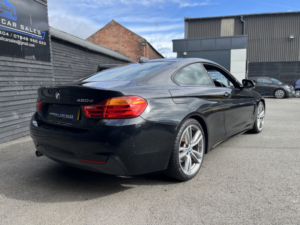 2014 BMW 4 Series 2.0 420d M Sport Coupe in Black — image 3
