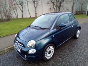 2021 Fiat 500 Lounge 1.0 70hp Mild Hybrid in Blue — image 3
