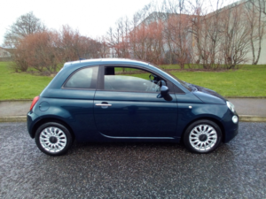 2021 Fiat 500 Lounge 1.0 70hp Mild Hybrid in Blue — image 4