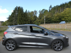2019 Ford Fiesta 1.0t Ecoboost Gpf St-Line Hatchback 5dr Petrol Manual Euro 6 (s/s) (125 Ps) in Grey — image 2