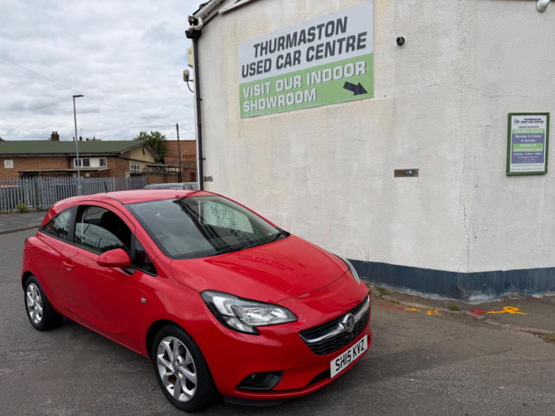 2015 Vauxhall Corsa 1.2i Excite Euro 6 3dr (a/c) in Red — image 1
