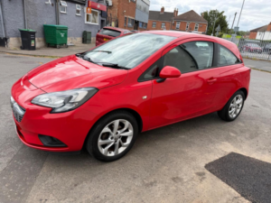 2015 Vauxhall Corsa 1.2i Excite Euro 6 3dr (a/c) in Red — image 3