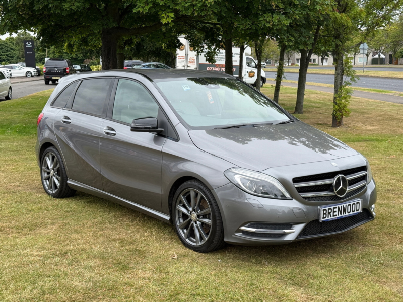 2014 Mercedes-Benz B Class 2.0 B220 Sport MPV 5dr Petrol 7g-Dct 4matic Euro 6 (s/s) (184 Ps) in Grey — image 1