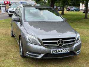 2014 Mercedes-Benz B Class 2.0 B220 Sport MPV 5dr Petrol 7g-Dct 4matic Euro 6 (s/s) (184 Ps) in Grey — image 2