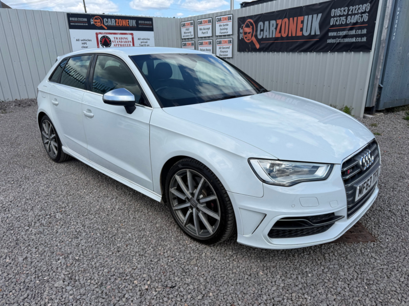 2013 Audi S3 2.0 Tfsi Sportback 5dr Petrol Manual Quattro Euro 6 (s/s) (300 Ps) in White — image 1
