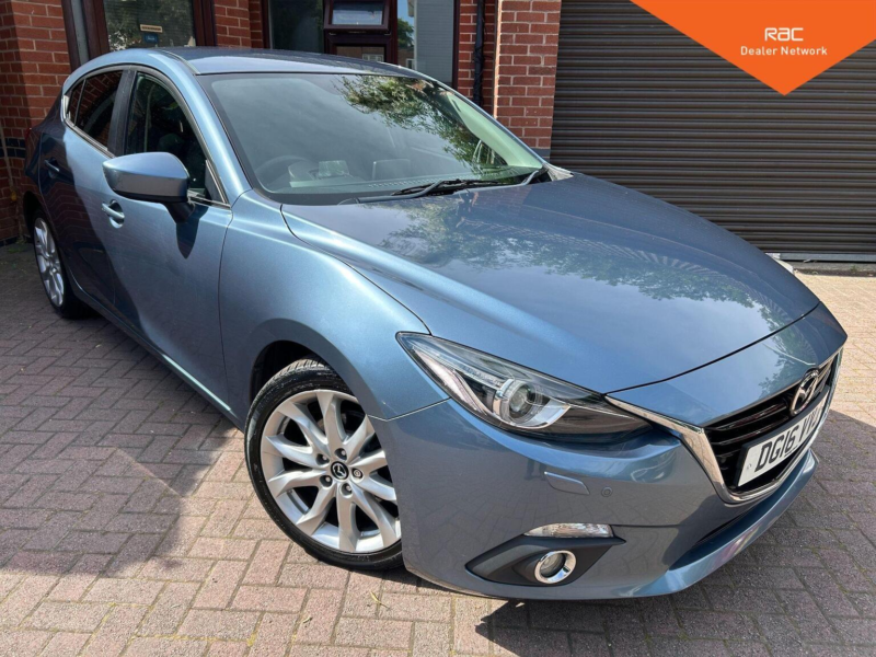 2016 Mazda Mazda3 2.0 Skyactiv-G Sport Nav Euro 6 (s/s) 5dr in Blue — image 1