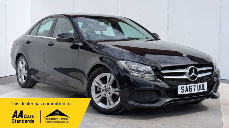 2017 Mercedes-Benz C Class 2.1 C220d Se Executive Edition G-Tronic+ Euro 6 (s/s) 4dr in Black — image 1