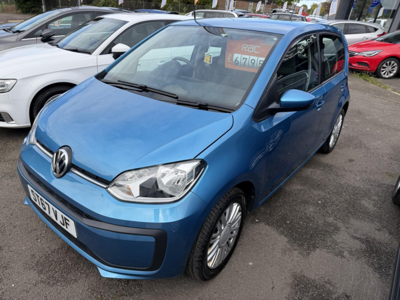 2017 Volkswagen Up! 1.0 Move Up! Hatchback 5dr Petrol Manual Euro 6 (s/s) (60 Ps) in Blue — image 1