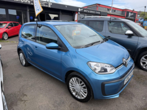 2017 Volkswagen Up! 1.0 Move Up! Hatchback 5dr Petrol Manual Euro 6 (s/s) (60 Ps) in Blue — image 3