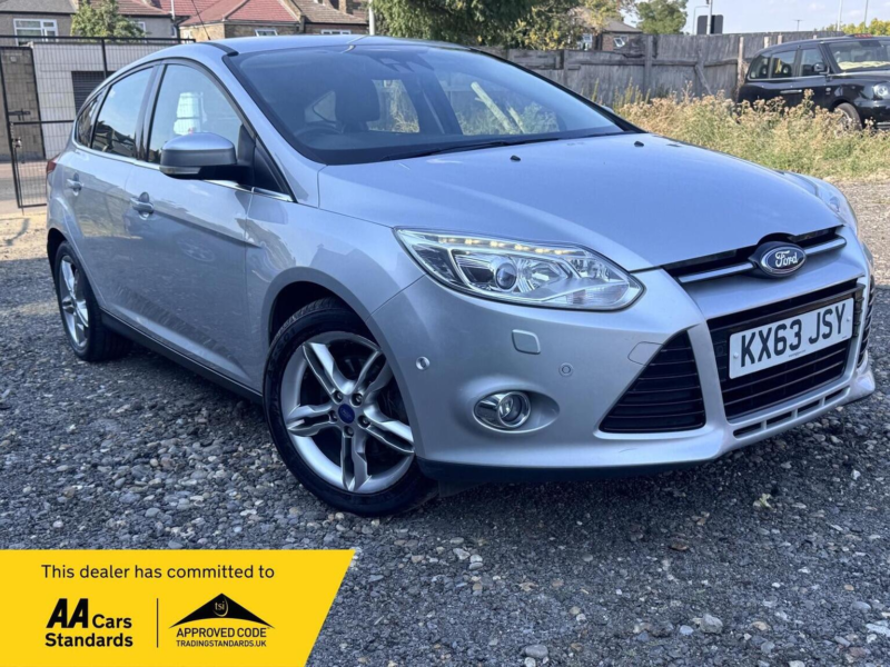 2013 Ford Focus 1.6t Ecoboost Titanium X Euro 5 (s/s) 5dr in Silver — image 1