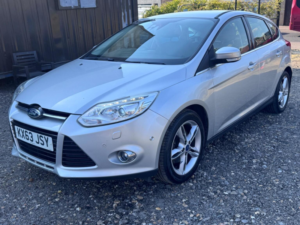 2013 Ford Focus 1.6t Ecoboost Titanium X Euro 5 (s/s) 5dr in Silver — image 4